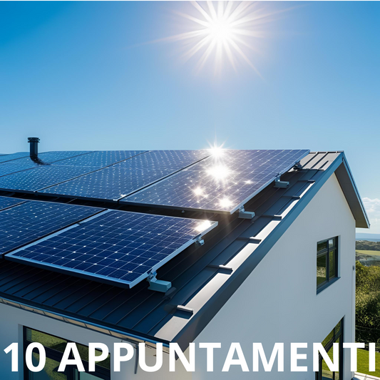 10 APPUNTAMENTI IMPIANTI FOTOVOLTAICO
