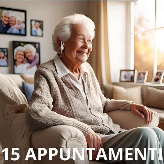 15 APPUNTAMENTI CONSULENZA APPARECCHI ACUSTICI